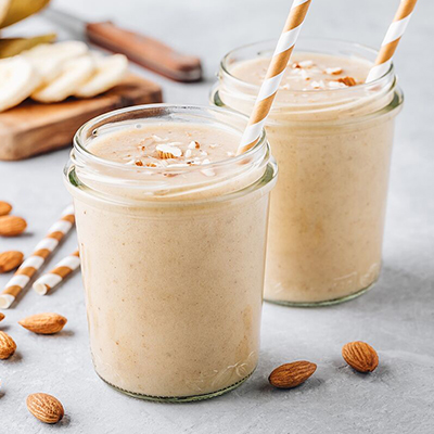  Batido de manzana, nueces y aceite de girasol 