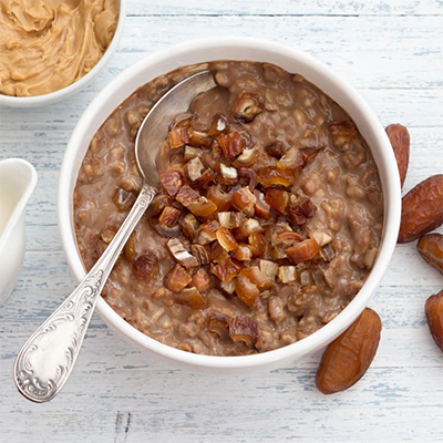 Avena con cacao 