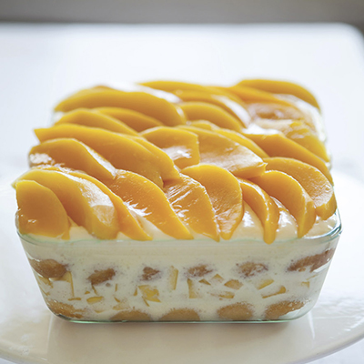 Tiramisú de mango  